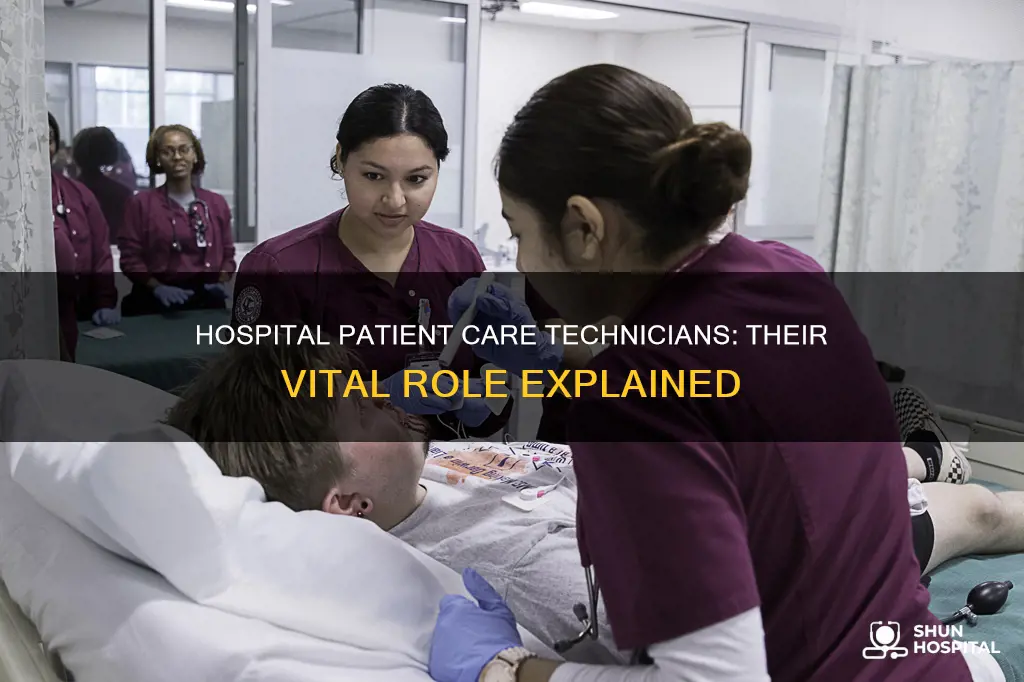 what do pct do in a hospital