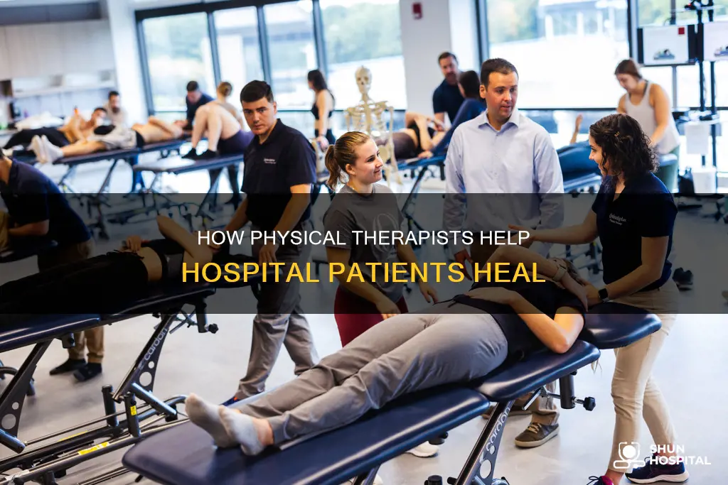 what do physical therapists do in hospitals