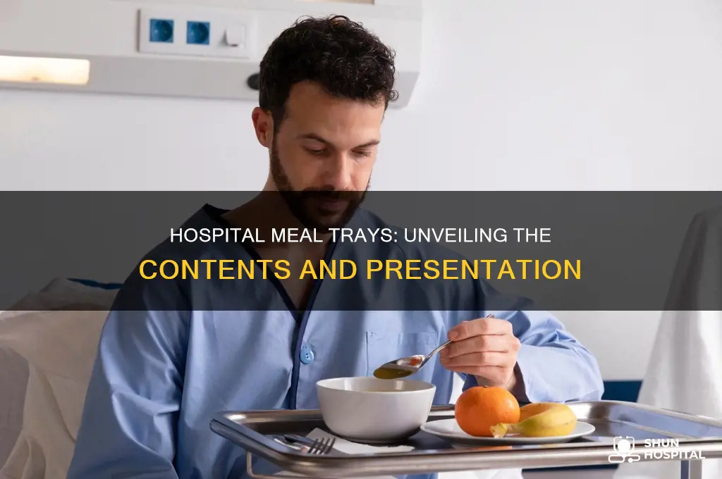 what do the hospital meals come in on a tray