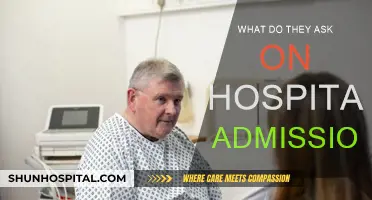 Hospital Admissions: What Questions Should You Expect?