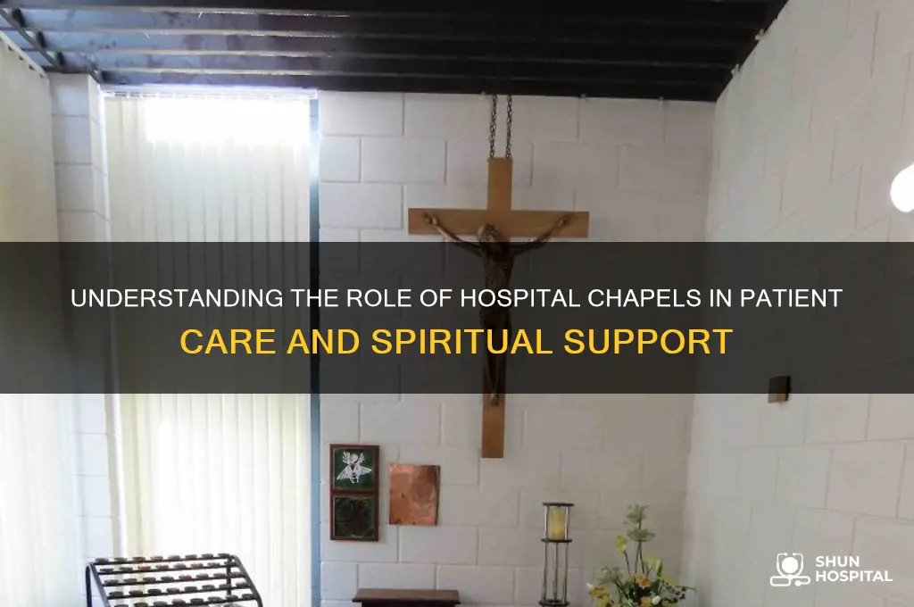 what do they call the religious part if a hospital