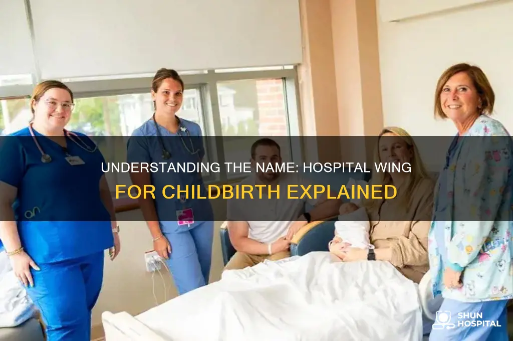 what do they call the wing of childbirth at hospitals