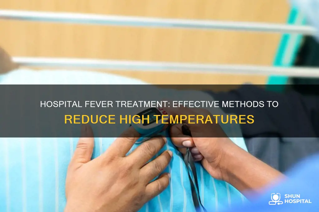 what do they do for a fever in the hospital