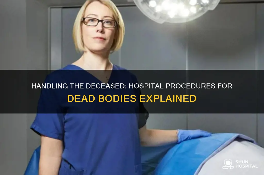 what do they do with dead bodies at hospitals