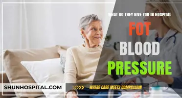 Hospital Blood Pressure Management: What Treatments and Medications Are Provided?