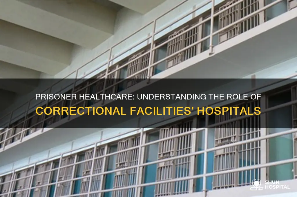 what do u call the hospital they have for prisoners