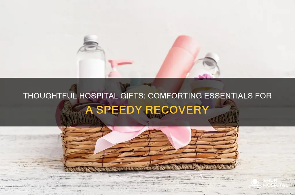 what do you bring a sick person in the hospital