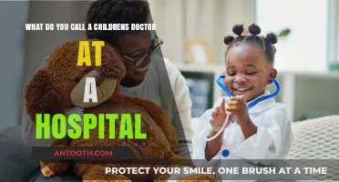 Pediatrician: The Specialist Caring for Children in Hospitals