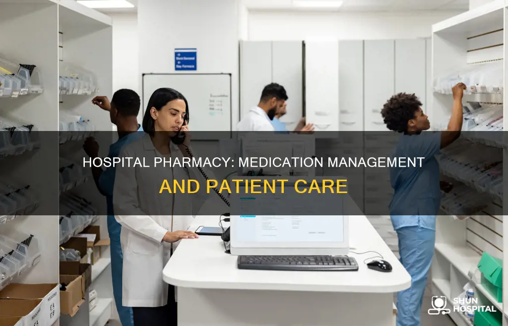 what do you call a hospital pharmacy