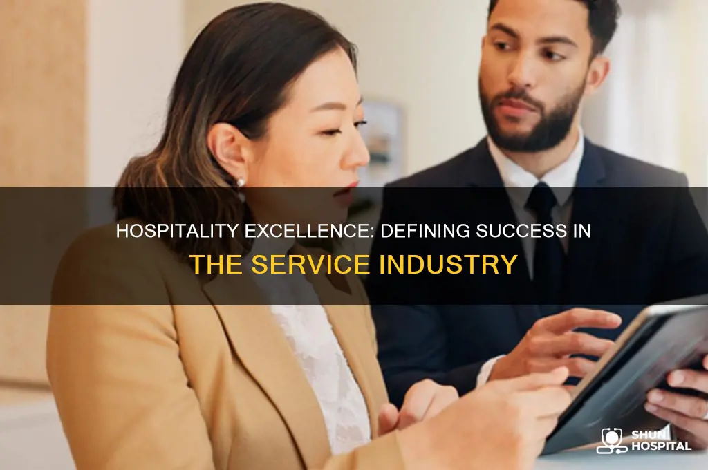 what do you call a successful person in the hospitality