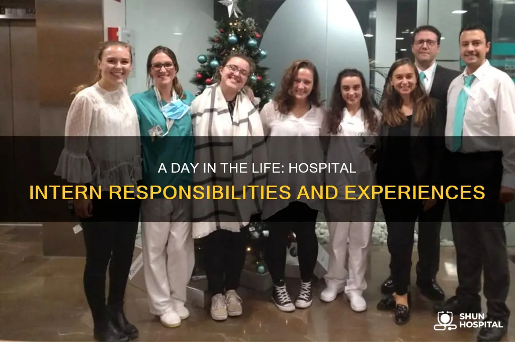 what do you do as an intern at a hospital