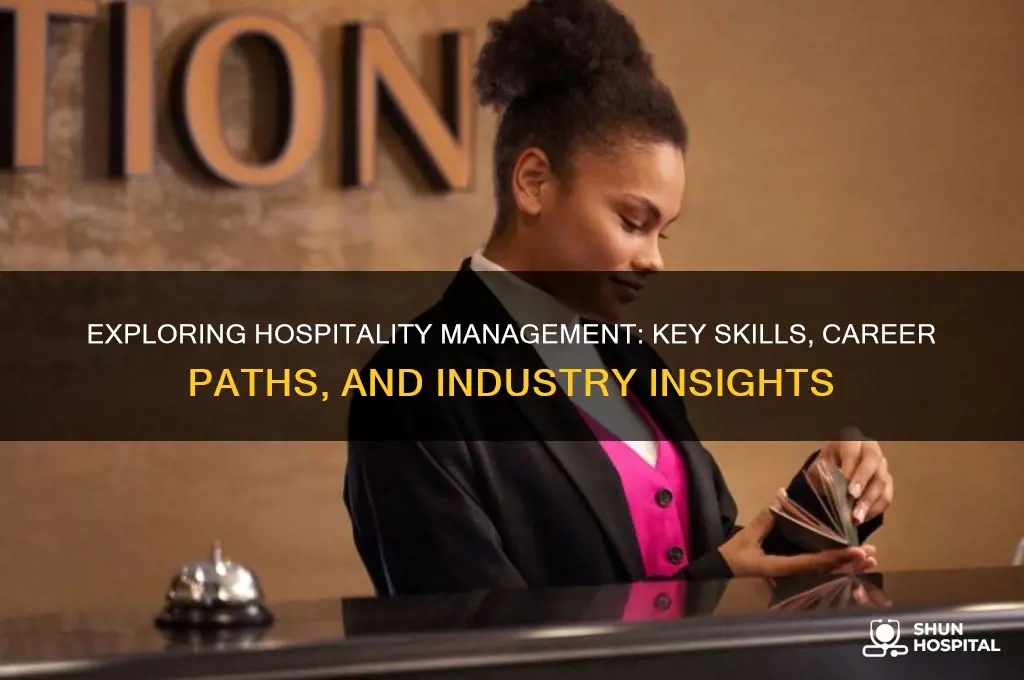 what do you do when you study hospitality management