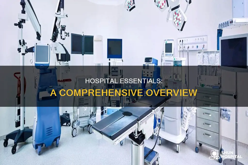 what do you find in a hospital