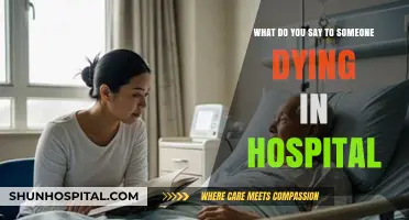 Comforting Words: How to Support Someone Dying in the Hospital