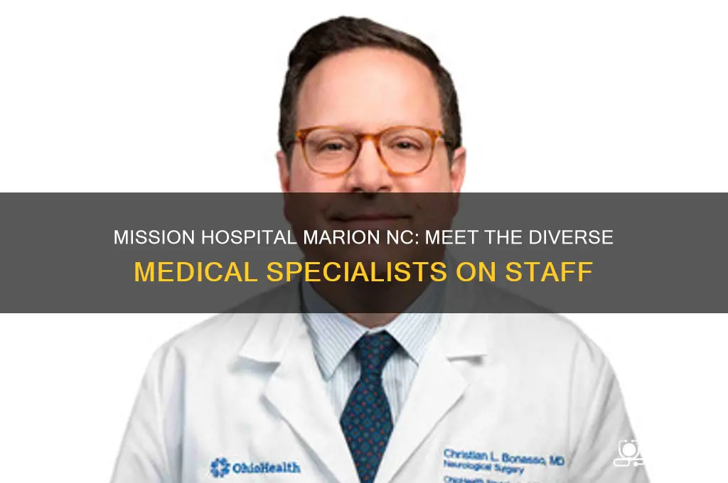 what doctors does mission hospital in marion nc employ