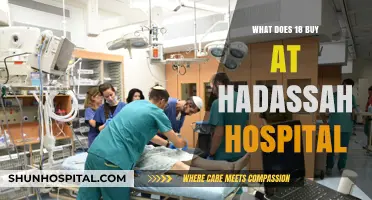 Hadassah Hospital: What Does Your Donation of $18 Buy?
