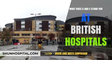 Unraveling the Mystery: What Does A&E Stand for in British Hospitals?