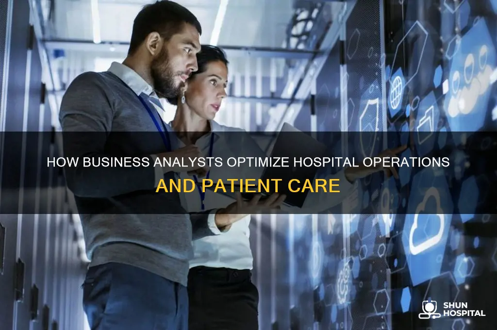 what does a business analyst do for a hospital
