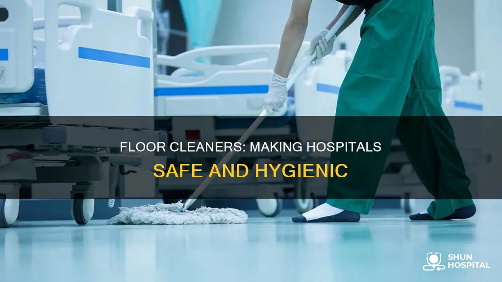 what does a floor cleaner make hospit