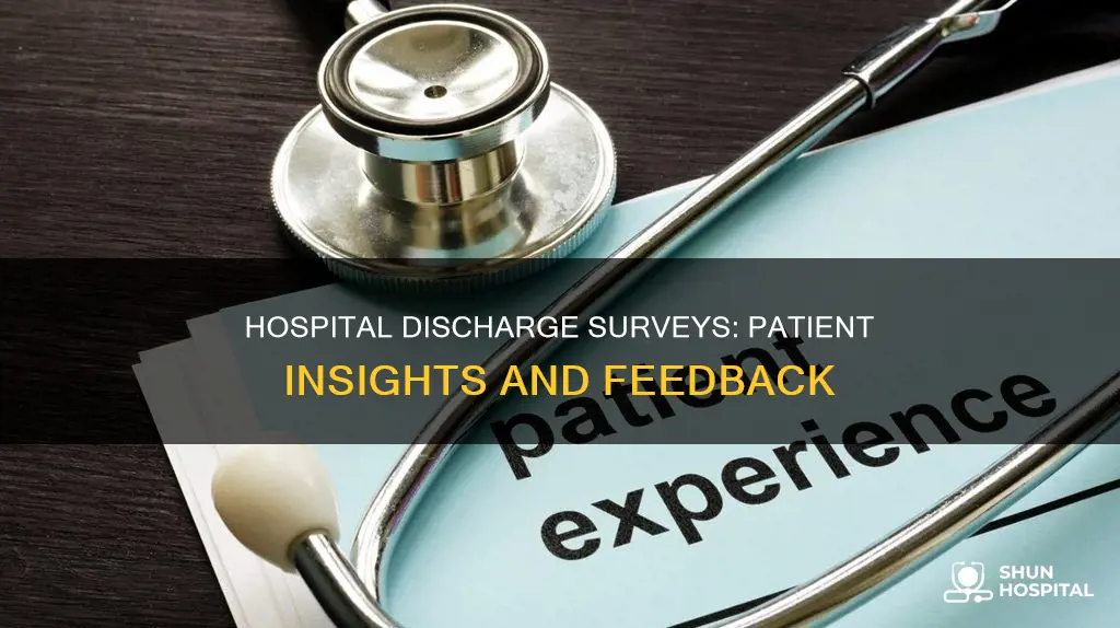 what does a hospital discharge survey provide