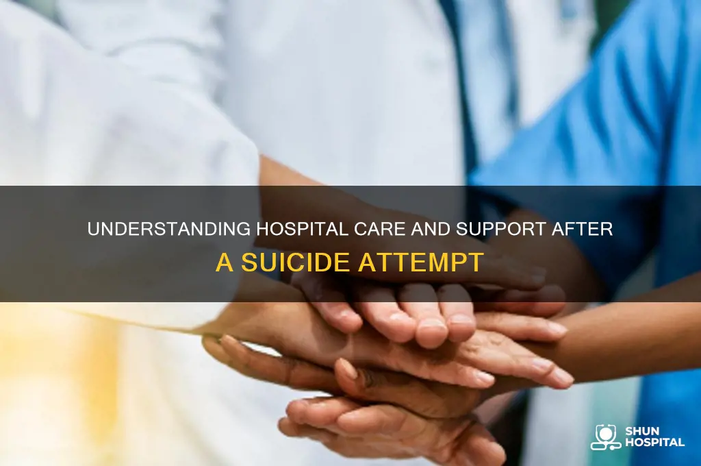 what does a hospital do for a suicide attempt