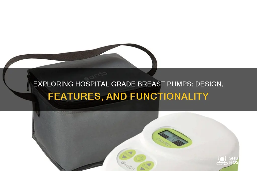 what does a hospital grade breast pump look like