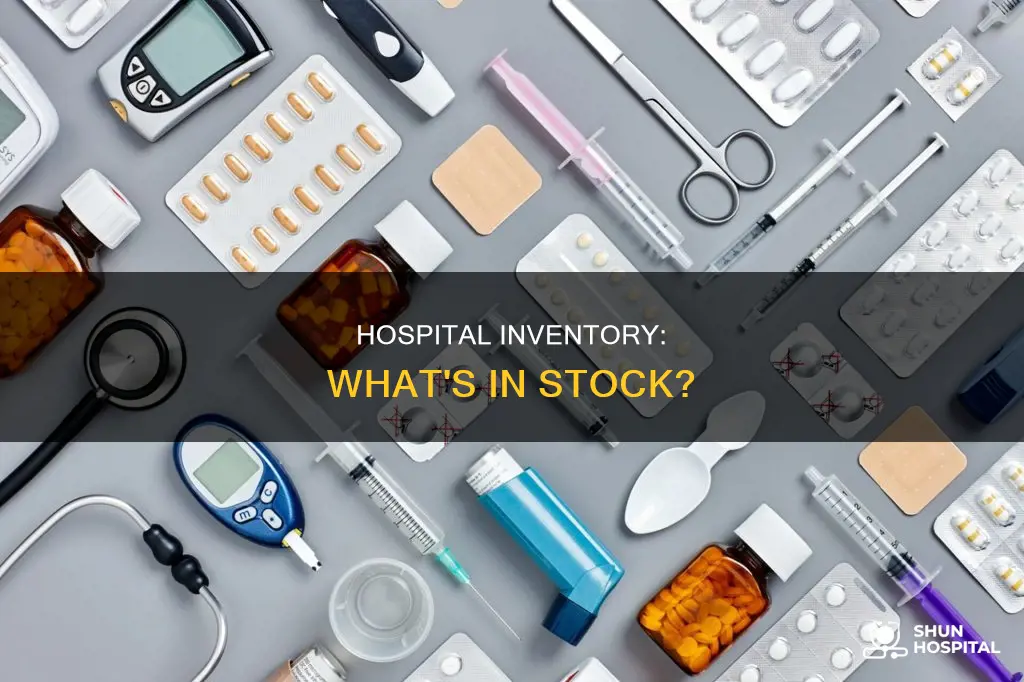 what does a hospital have in inventory