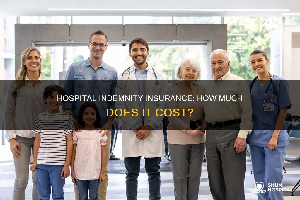 what does a hospital indemnity insurance cost