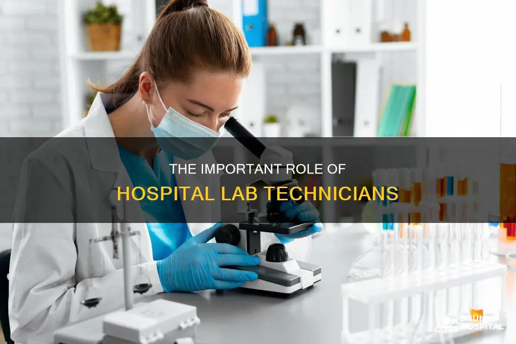 what does a hospital lab tech do