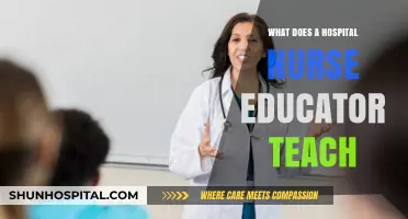 Hospital Nurse Educator: Teaching the Art of Healing