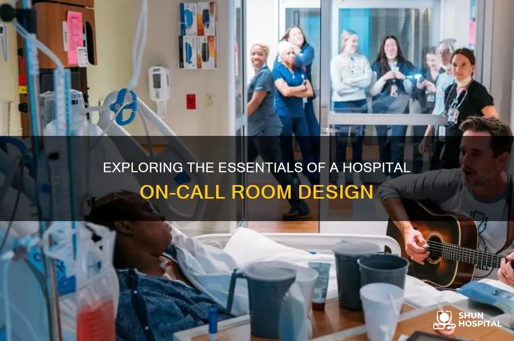 what does a hospital on-call room look like