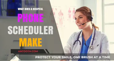 Hospital Phone Scheduler: Salary Insights