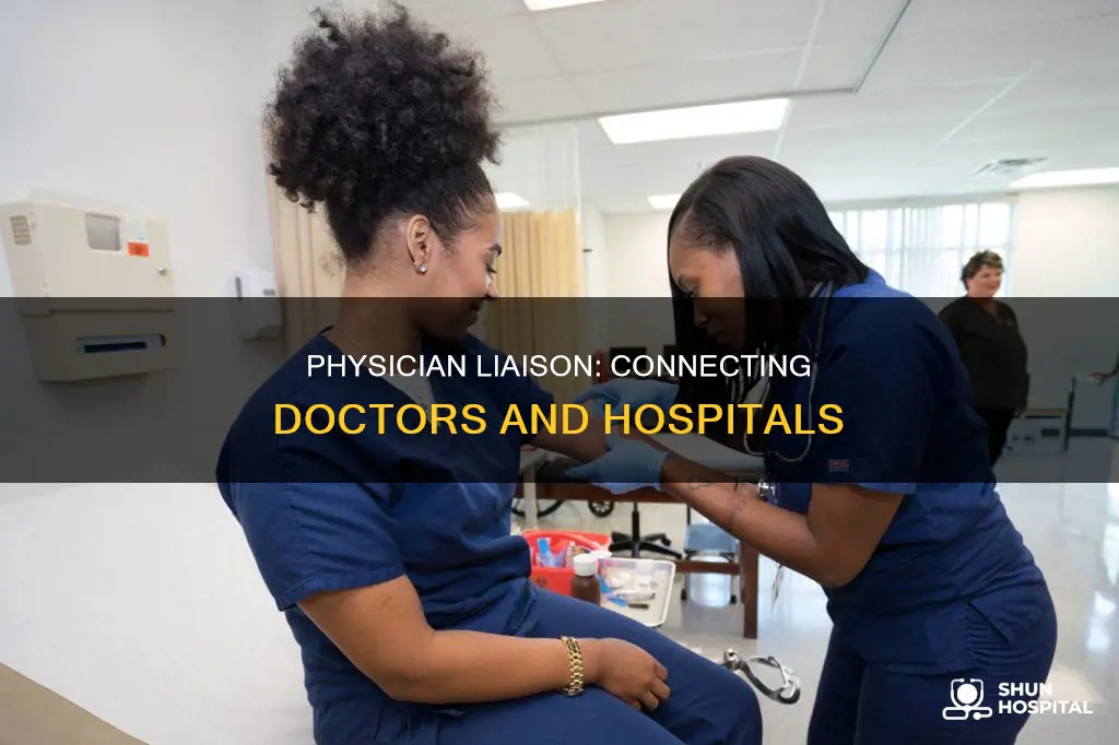 what does a hospital physician liaison do