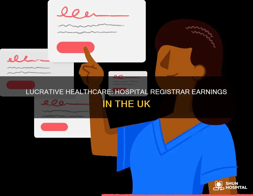 what does a hospital registrar earn uk