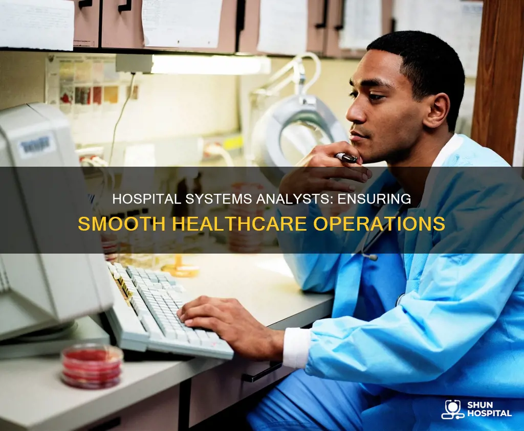 what does a hospital systems analyst do