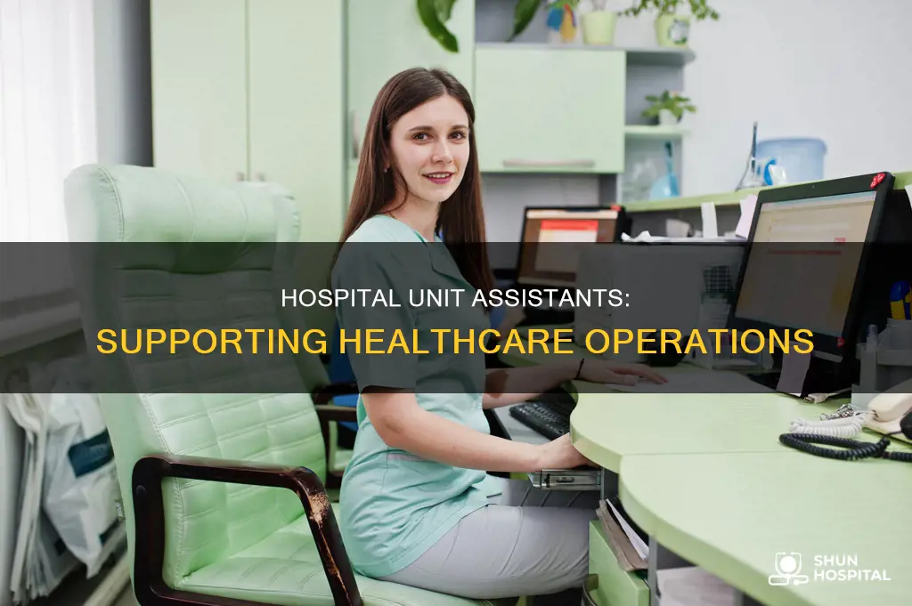 what does a hospital unit assistant do