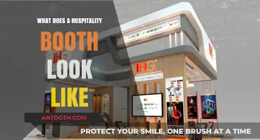 Hospitality Booths: What's the Standard Setup?