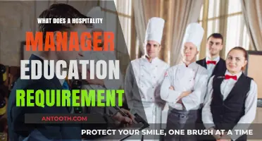 Hospitality Manager: Education and Skills Needed