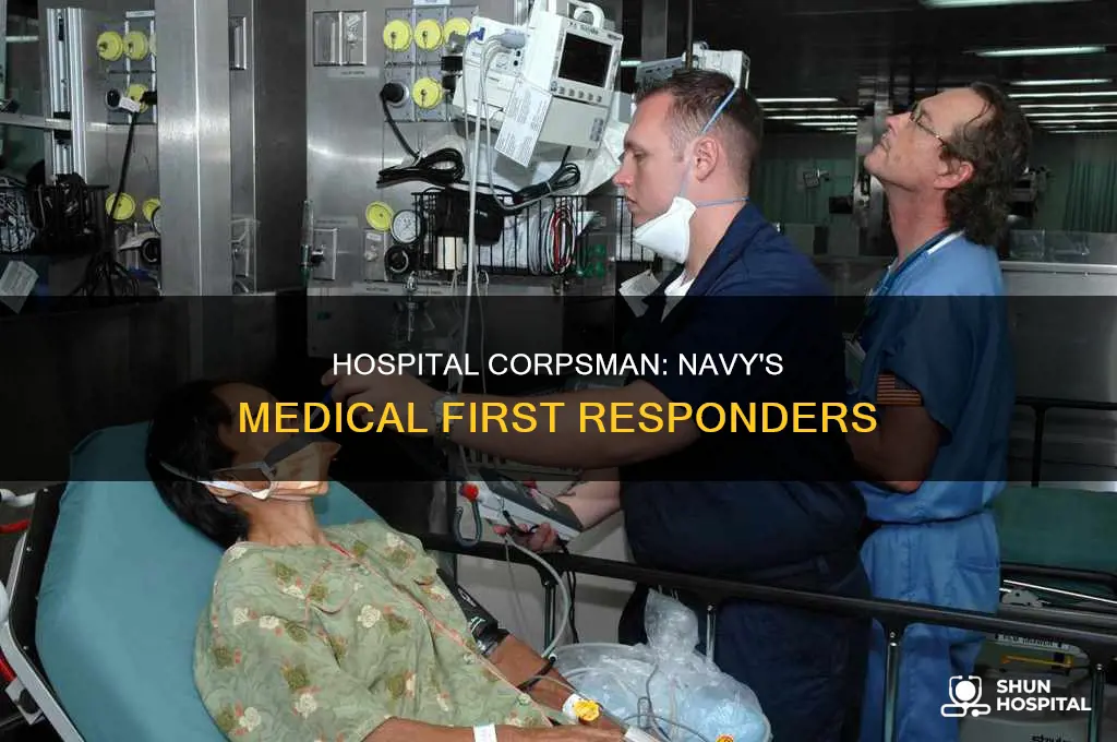 what does a navy hospital corpsman do