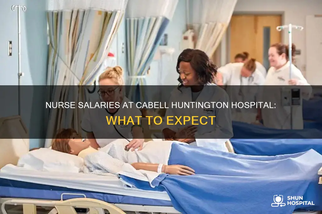 what does a nurse make at cabell huntington hospital