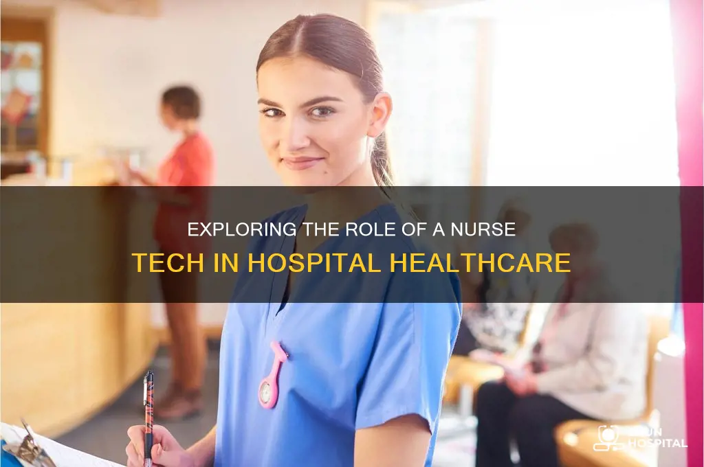 what does a nurse tech do in a hospital
