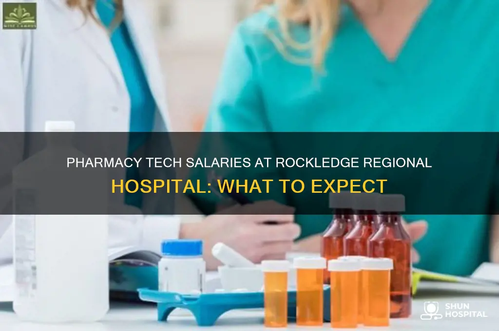 what does a pharmacy tech make at rockledge regional hospital