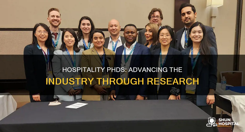 what does a phd in hospitality do