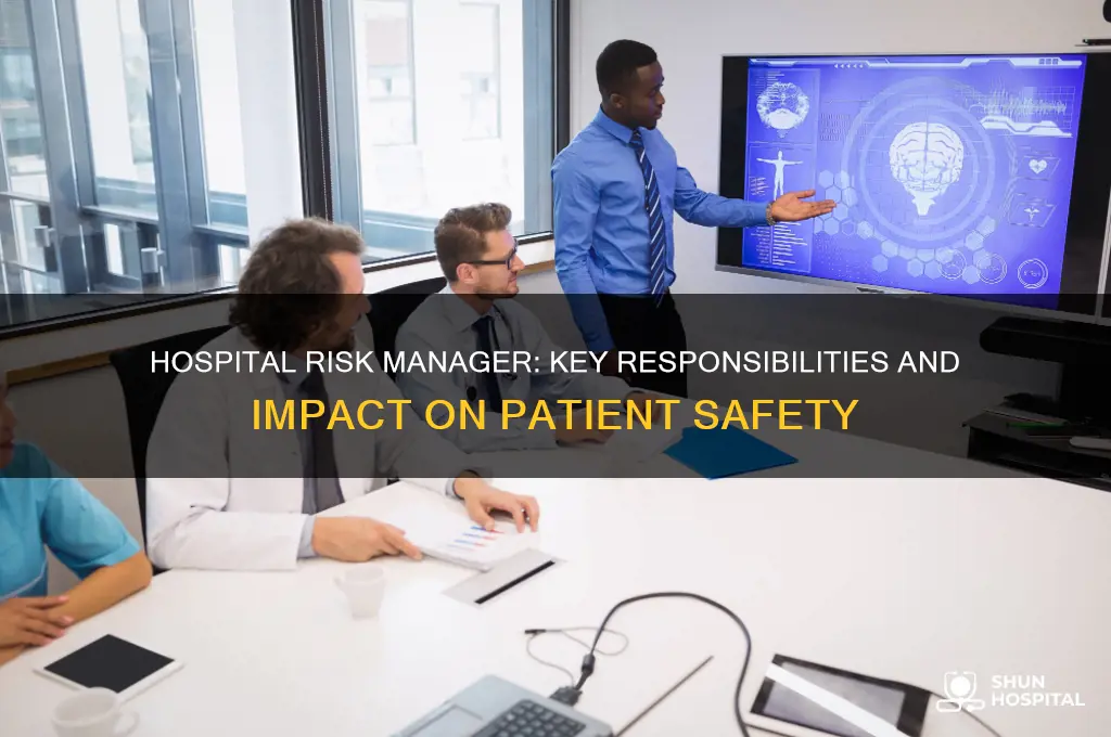 what does a risk manager do at a hospital