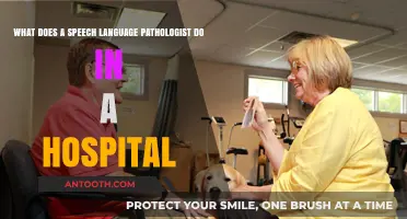 Speech Language Pathologists in Hospitals: Roles, Responsibilities, and Patient Care