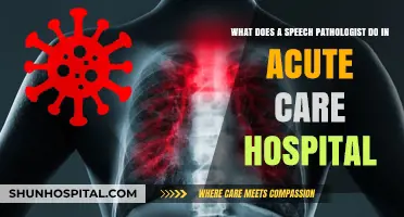 Speech Pathologists in Acute Care: Vital Roles and Patient Impact
