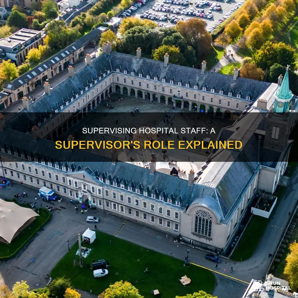 what does a supervisor do in hospital