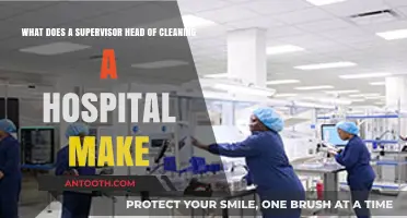 Hospital Cleaning Supervisor Salary: What Does a Head of Cleaning Earn?