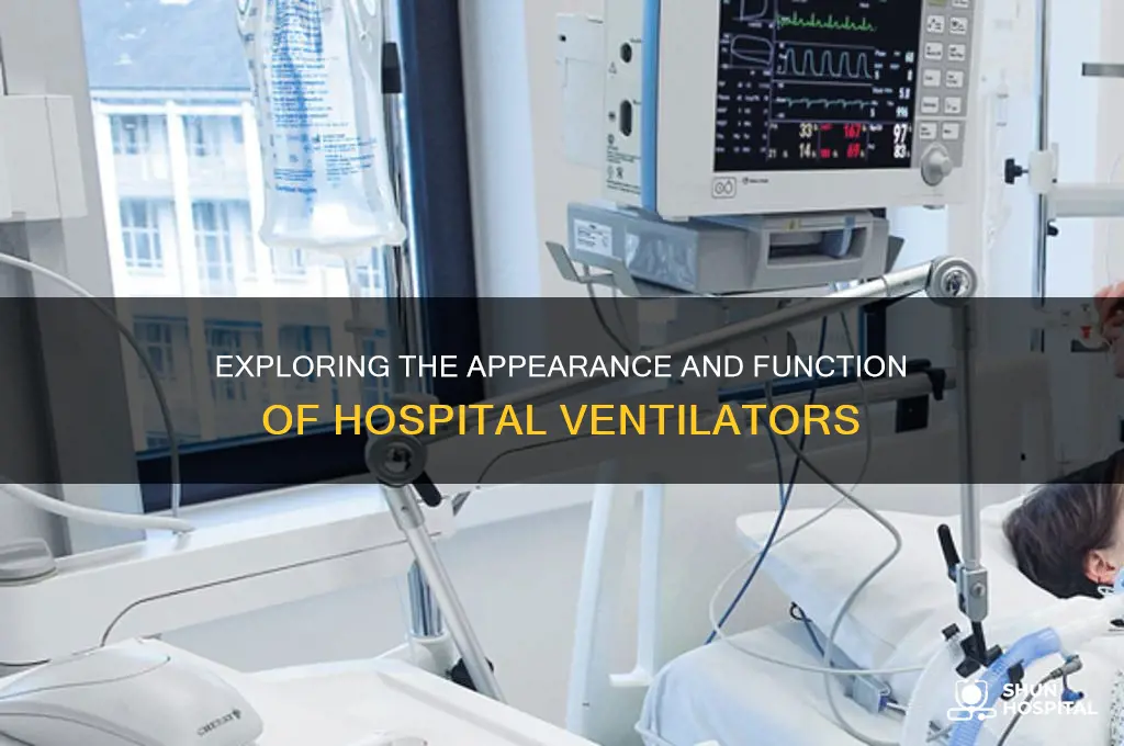 what does a ventilator look like in a hospital