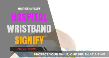 Hospital Wristbands: Yellow Means..